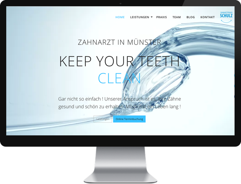 Webdesign Zahnarztpraxis Münster