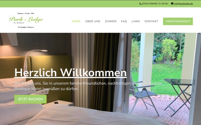 Webdesign Hotel Münster